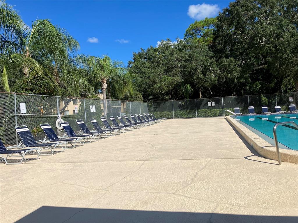 11703 Raintree Village Boulevard, Unit B Temple Terrace, FL 33617 - Photo 59 of 60 a view of swimming pool with a patio