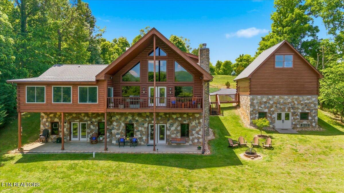 2732 Cayanne Road Cosby, TN 37722 - Photo 45 of 55 Rear View