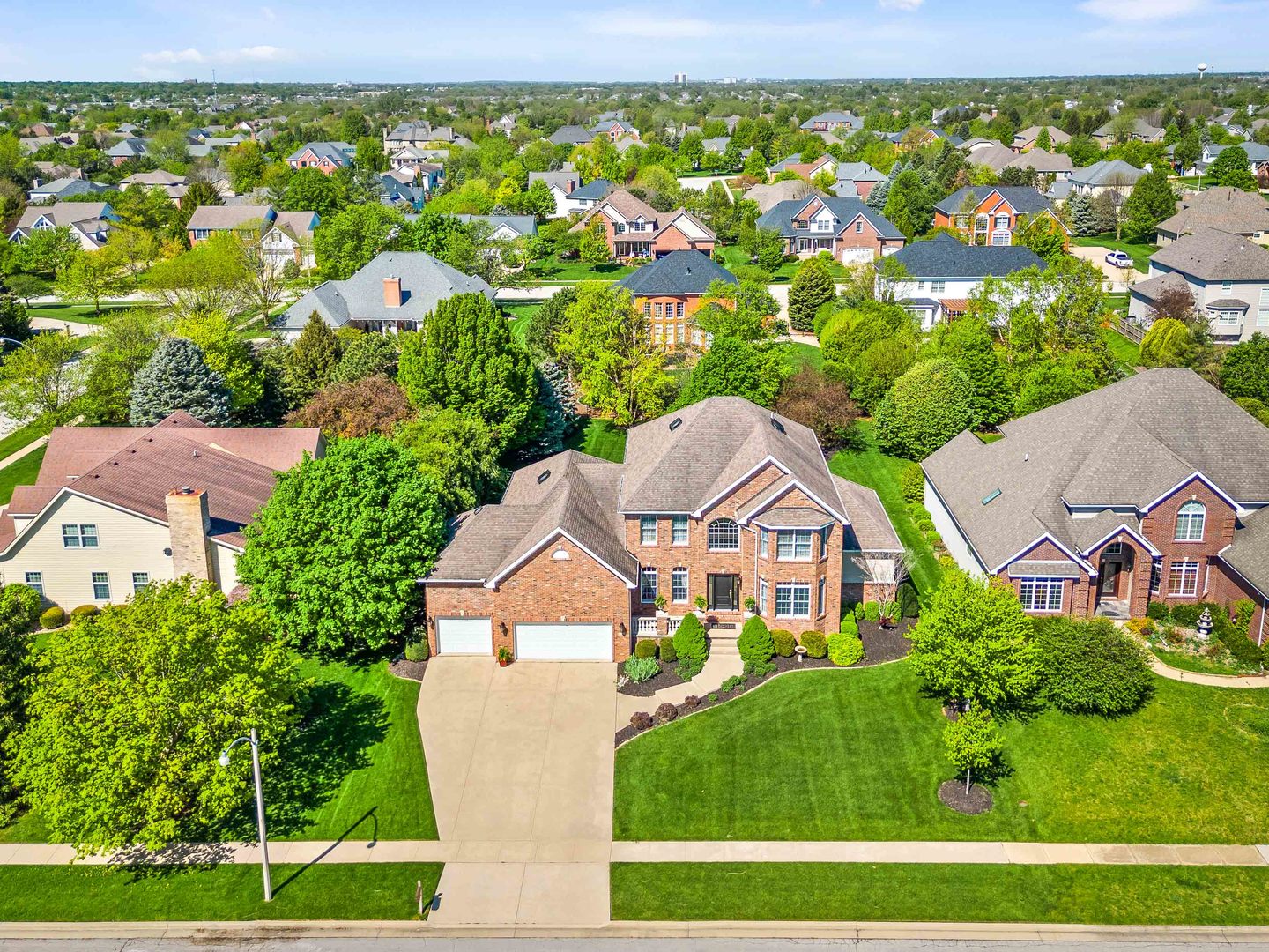 4 Derby Way Bloomington, IL 61704 - Photo 51 of 56 an aerial view of residential houses