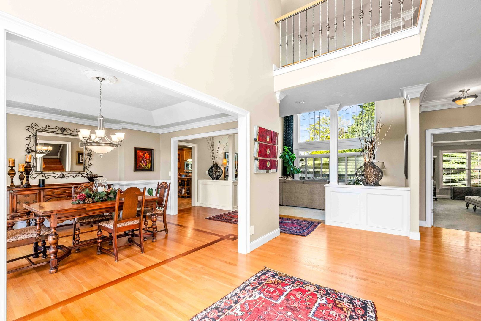4 Derby Way Bloomington, IL 61704 - Photo 6 of 56 a living room with furniture and a large window