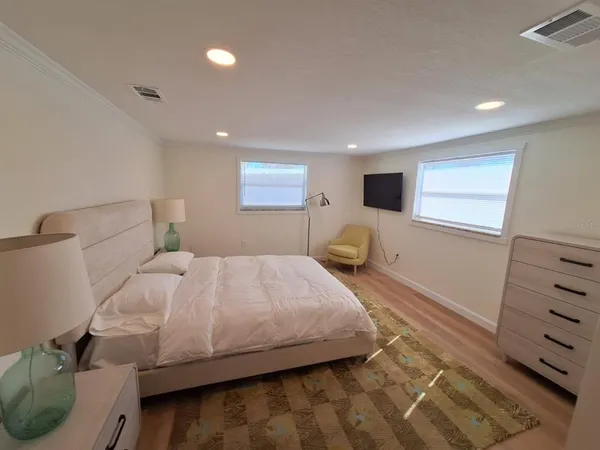 a utility room with a window