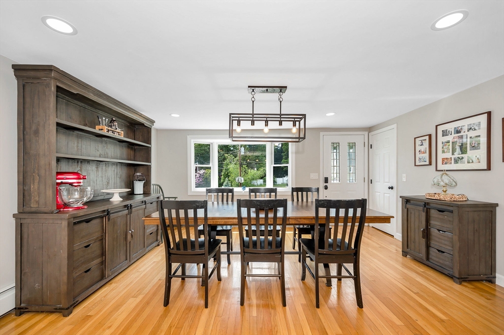 4 Governor Saltonstall Road Billerica, MA 01821 - Photo 6 of 25 a view of a dining room with furniture window and wooden floor