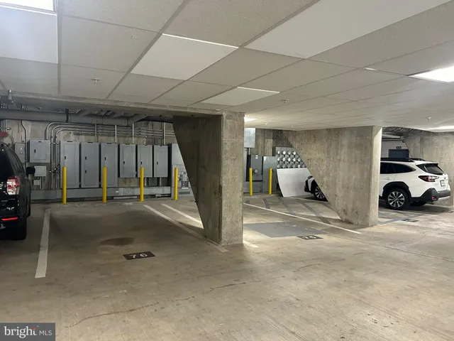 a view of parking area