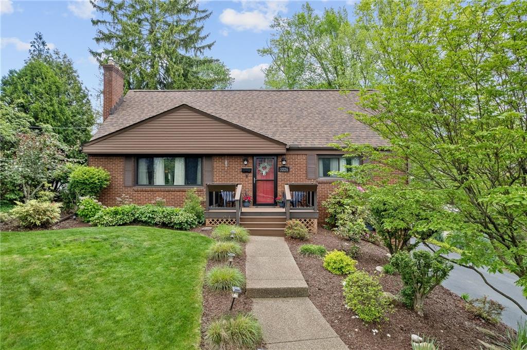3226 Arapahoe Road Pittsburgh, PA 15241 - Photo 1 of 50 Beautiful curb appeal w/these exposed aggregate steps & walkway