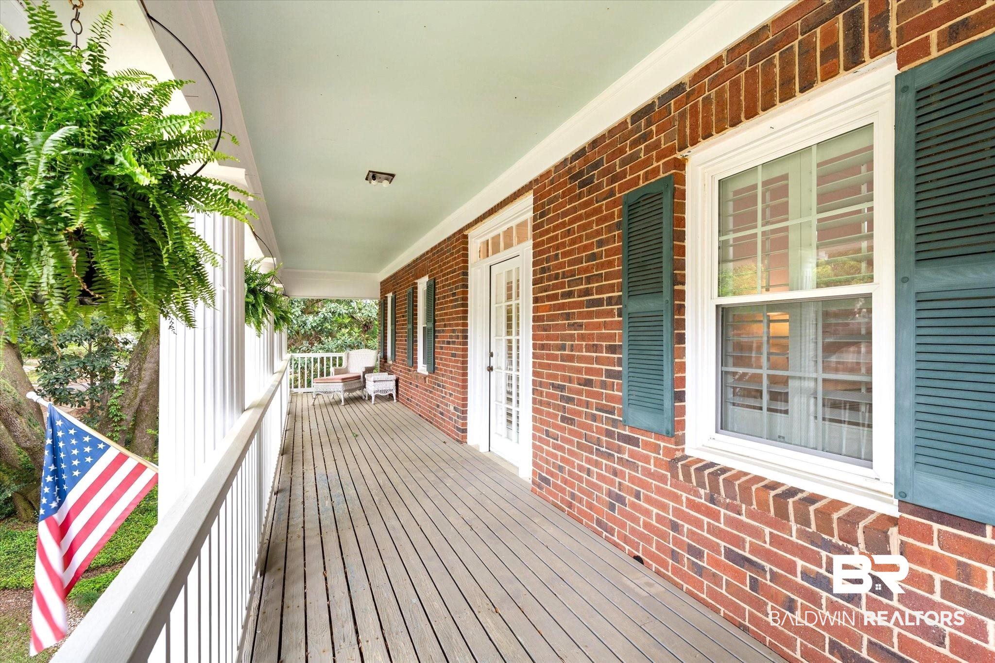 5324 Oak Bend Court Mobile, AL 36609 - Photo 20 of 49 Deck with covered porch