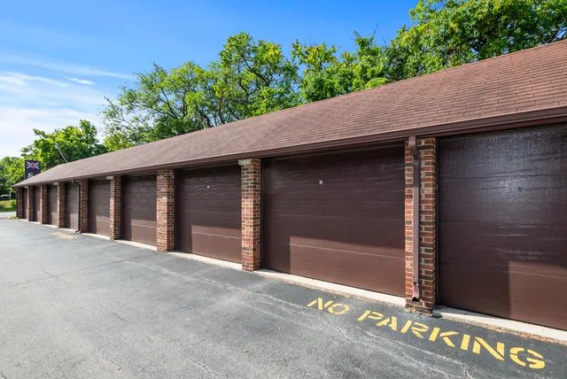 a backyard of a house