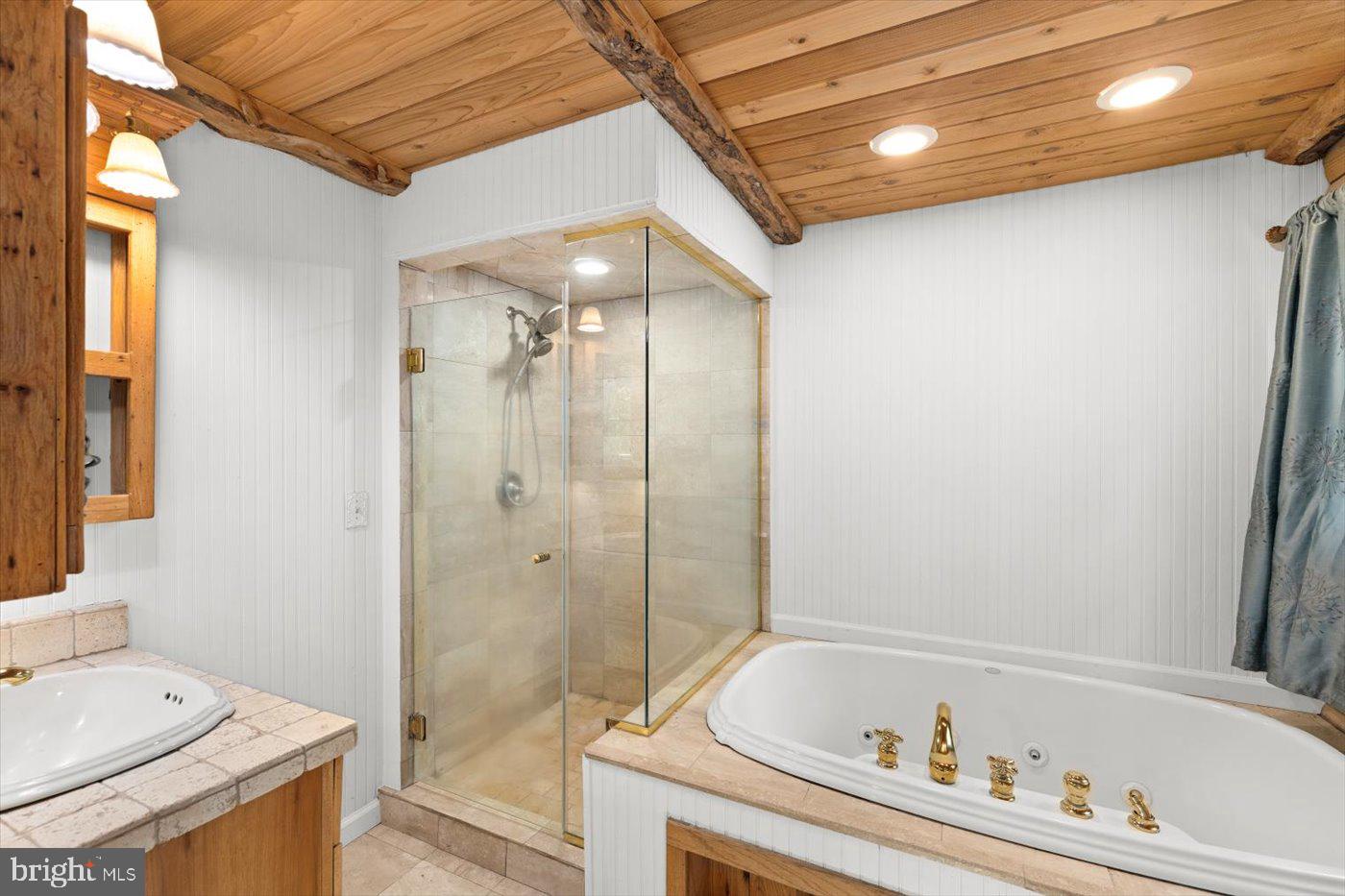 12905 Spotswood Furnace Road Fredericksburg, VA 22407 - Photo 42 of 71 Primary bath with walk-in shower