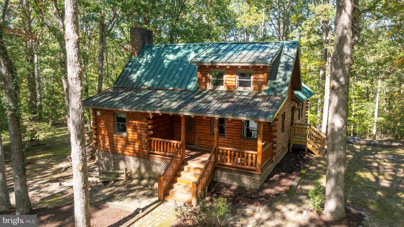 12905 Spotswood Furnace Road Fredericksburg, VA 22407 - Photo 6 of 71 Log home with metal roof in a perfect setting