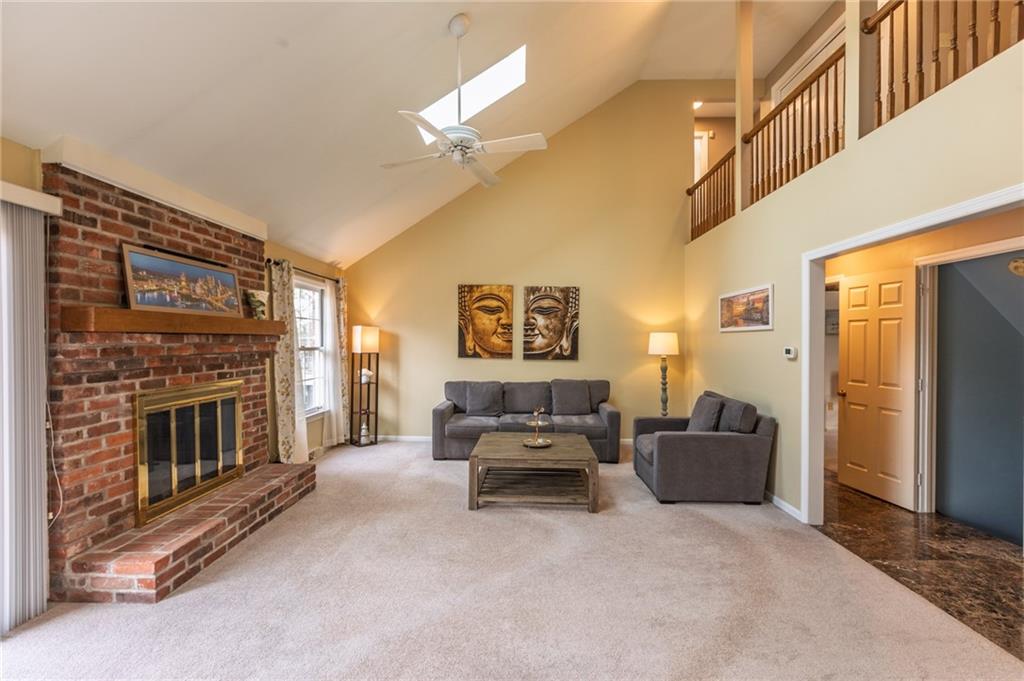 228 Sweet Gum Road Pittsburgh, PA 15238 - Photo 3 of 43 Vaulted ceiling, fireplace, skylights