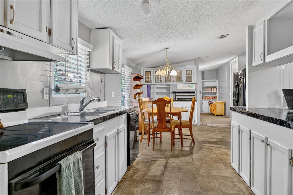 42312 Webster Street Altoona, FL 32702 - Photo 6 of 30 a kitchen with stainless steel appliances granite countertop a sink and cabinets
