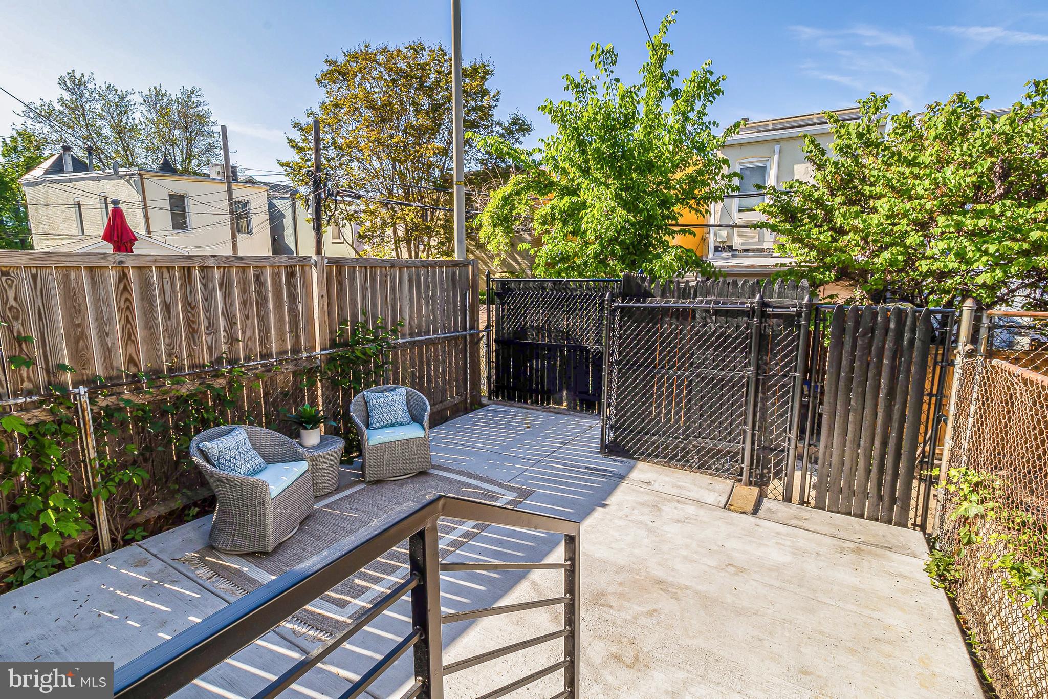 1312 E Street Northeast Washington, DC 20002 - Photo 27 of 28 BACKYARD PATIO