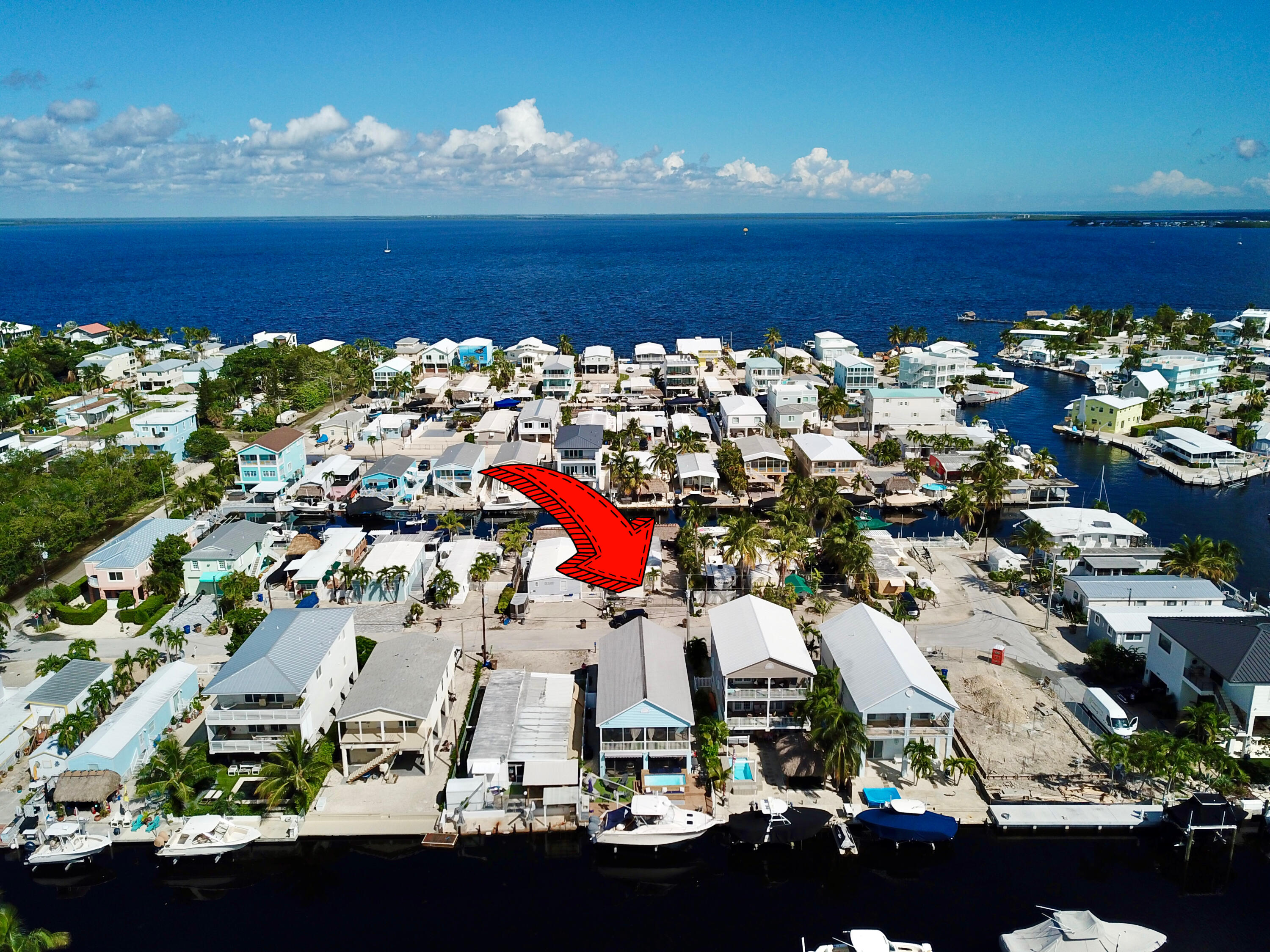 614 R Santa Anita Lane Key Largo, FL 33037 - Photo 60 of 64 Aerial View of Home
