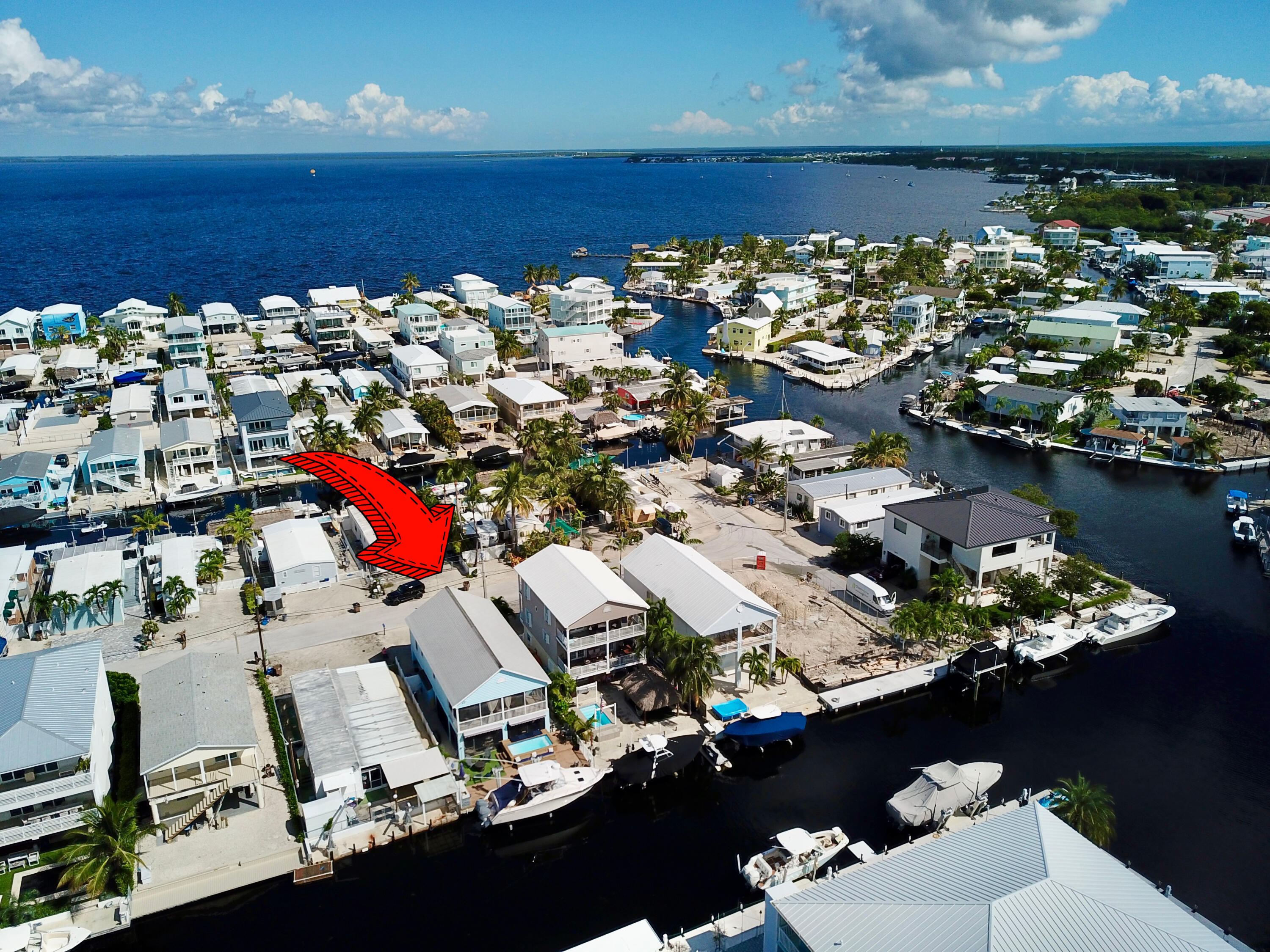 614 R Santa Anita Lane Key Largo, FL 33037 - Photo 7 of 64 Aerial View of Home