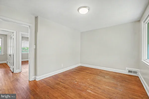 wooden floor in an empty room