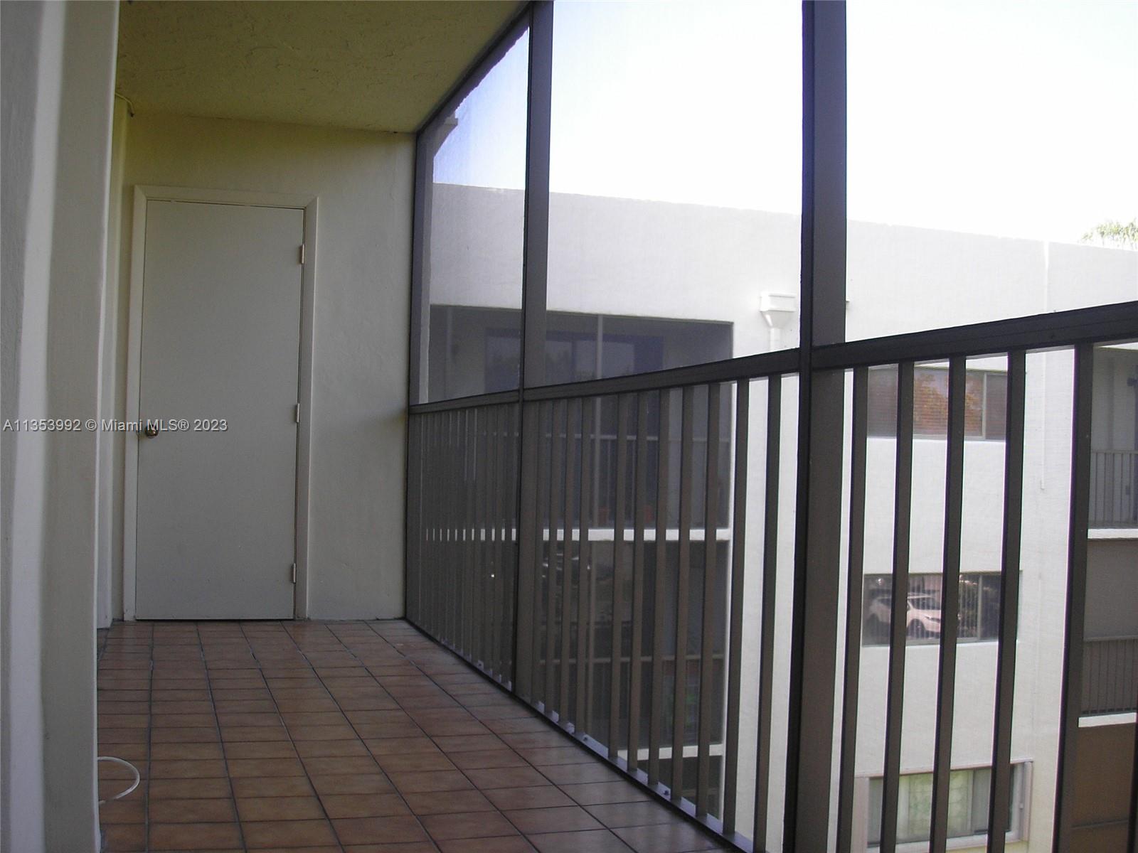 8035 Southwest 107th Avenue, Unit 317 Miami, FL 33173 - Photo 15 of 17 a view of a balcony