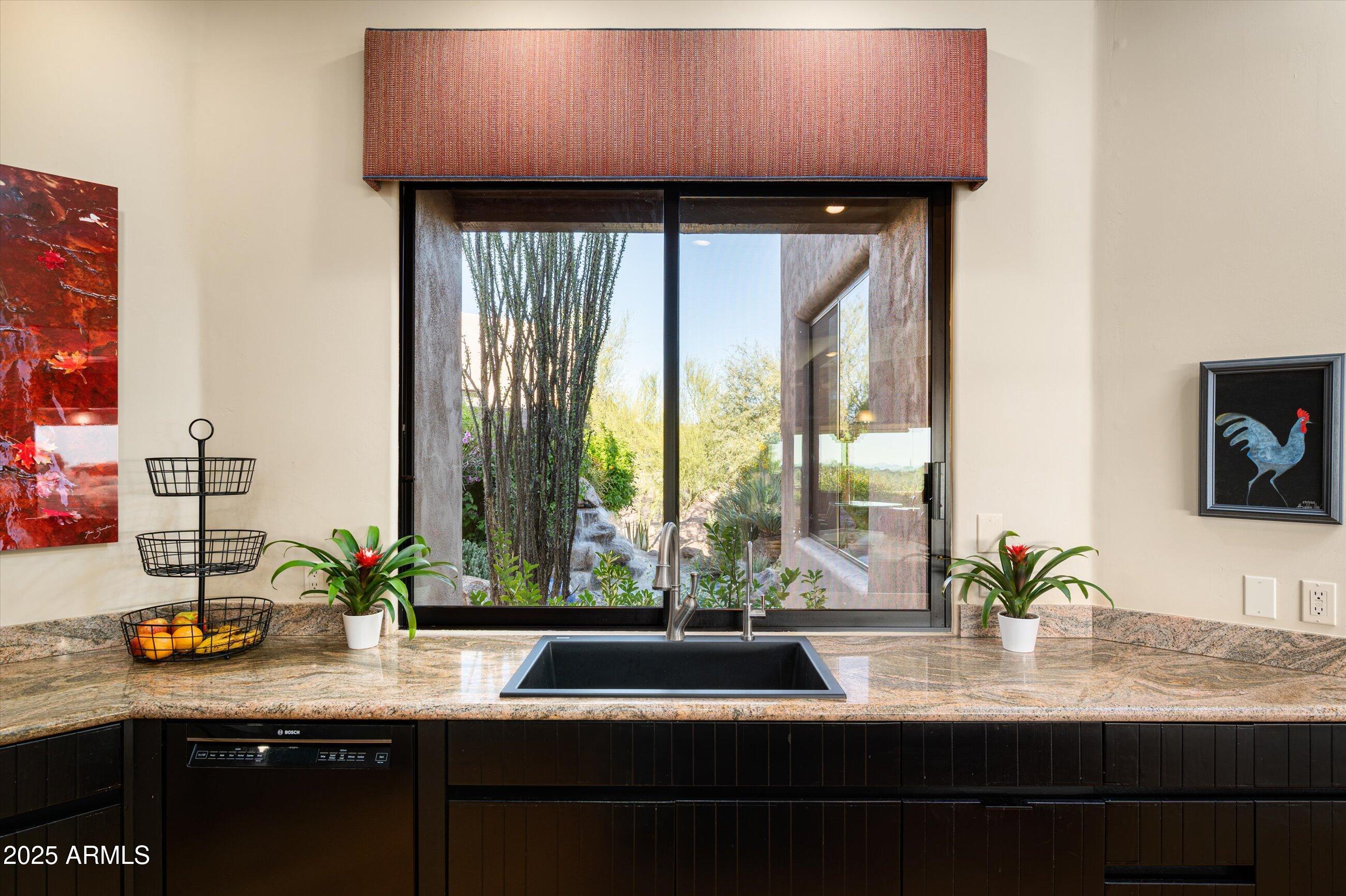 9301 East Bajada Road Scottsdale, AZ 85262 - Photo 14 of 39 Kitchen with View