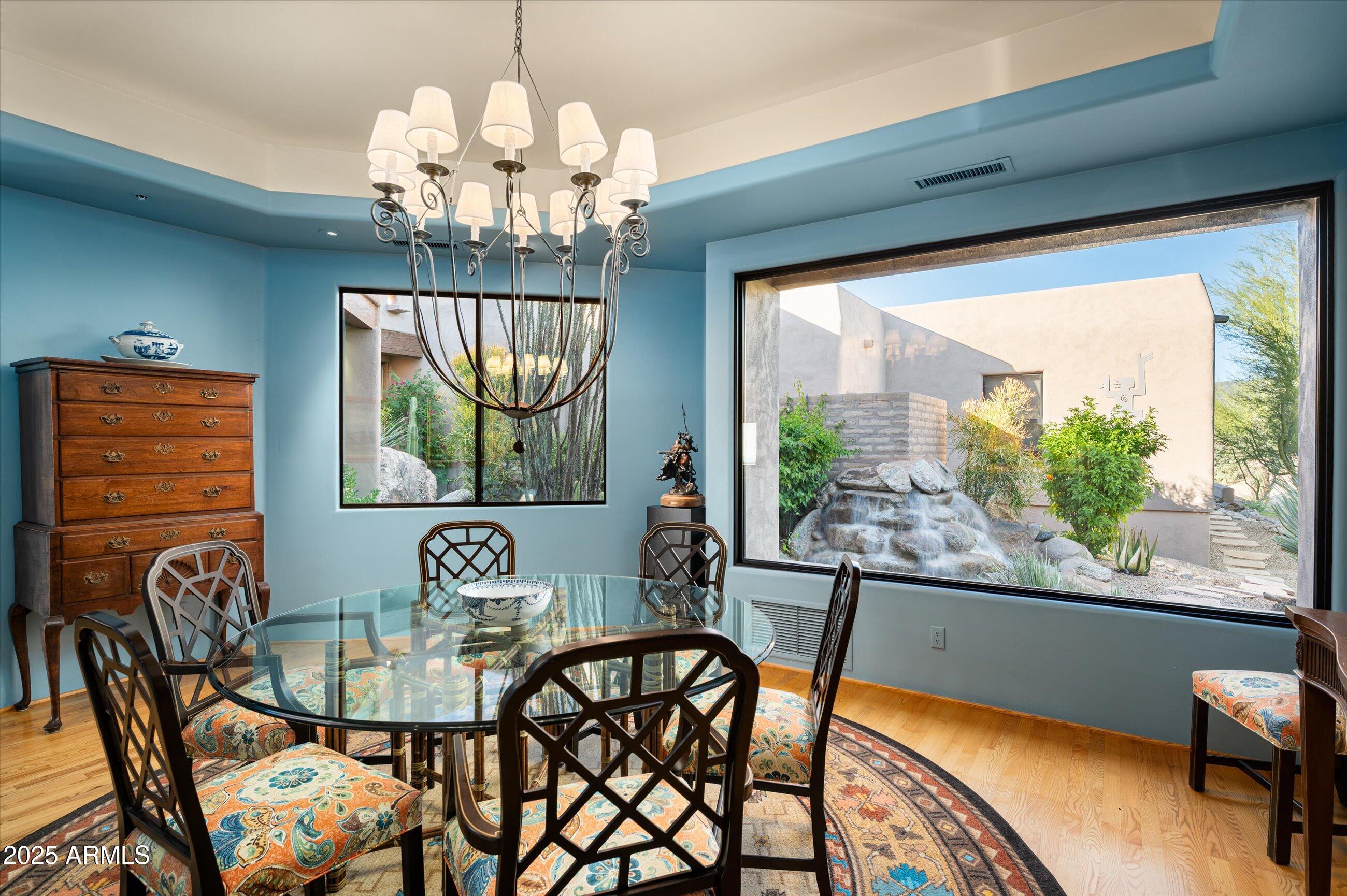 9301 East Bajada Road Scottsdale, AZ 85262 - Photo 17 of 39 Dining with View
