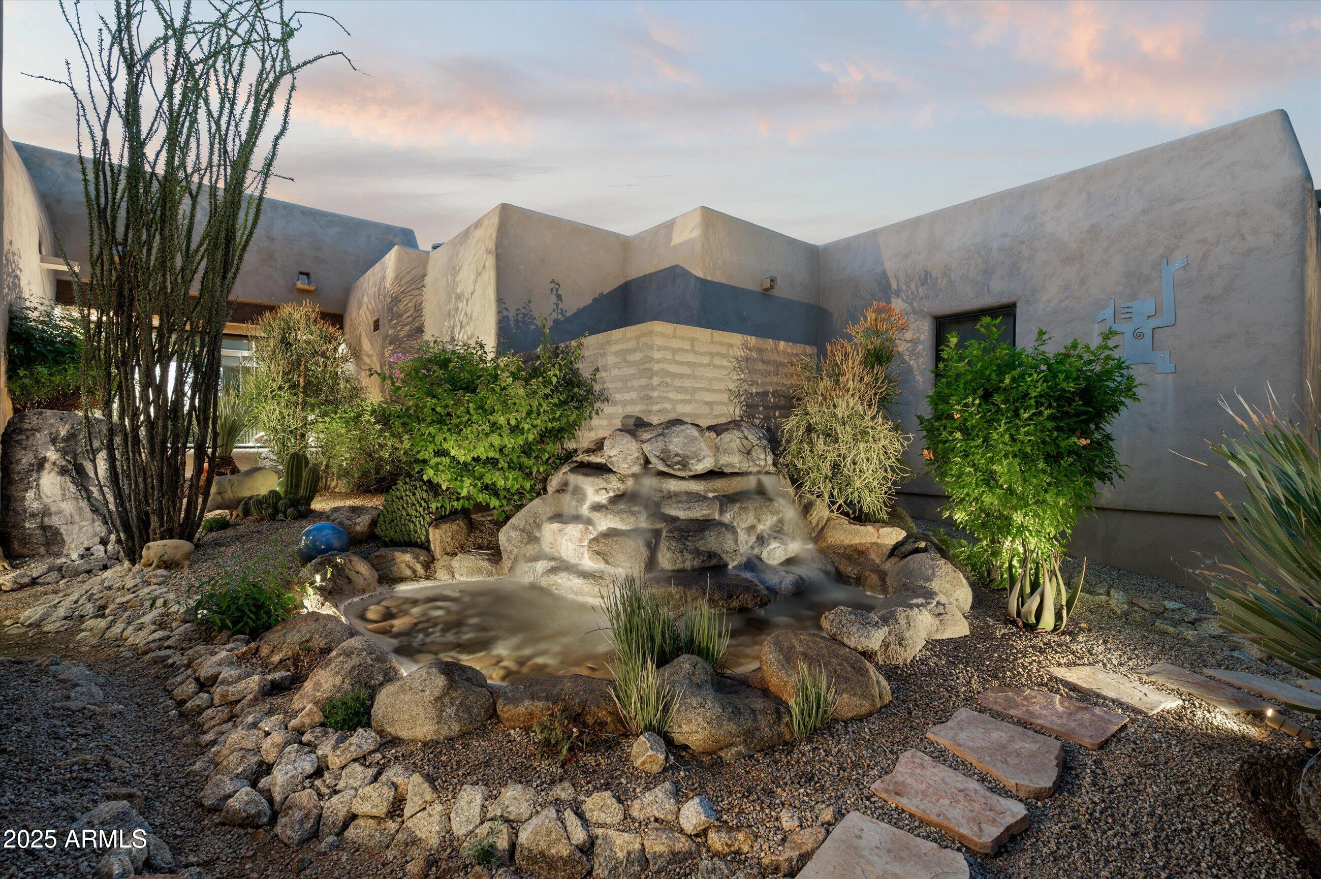 9301 East Bajada Road Scottsdale, AZ 85262 - Photo 18 of 39 Cascade Waterfall
