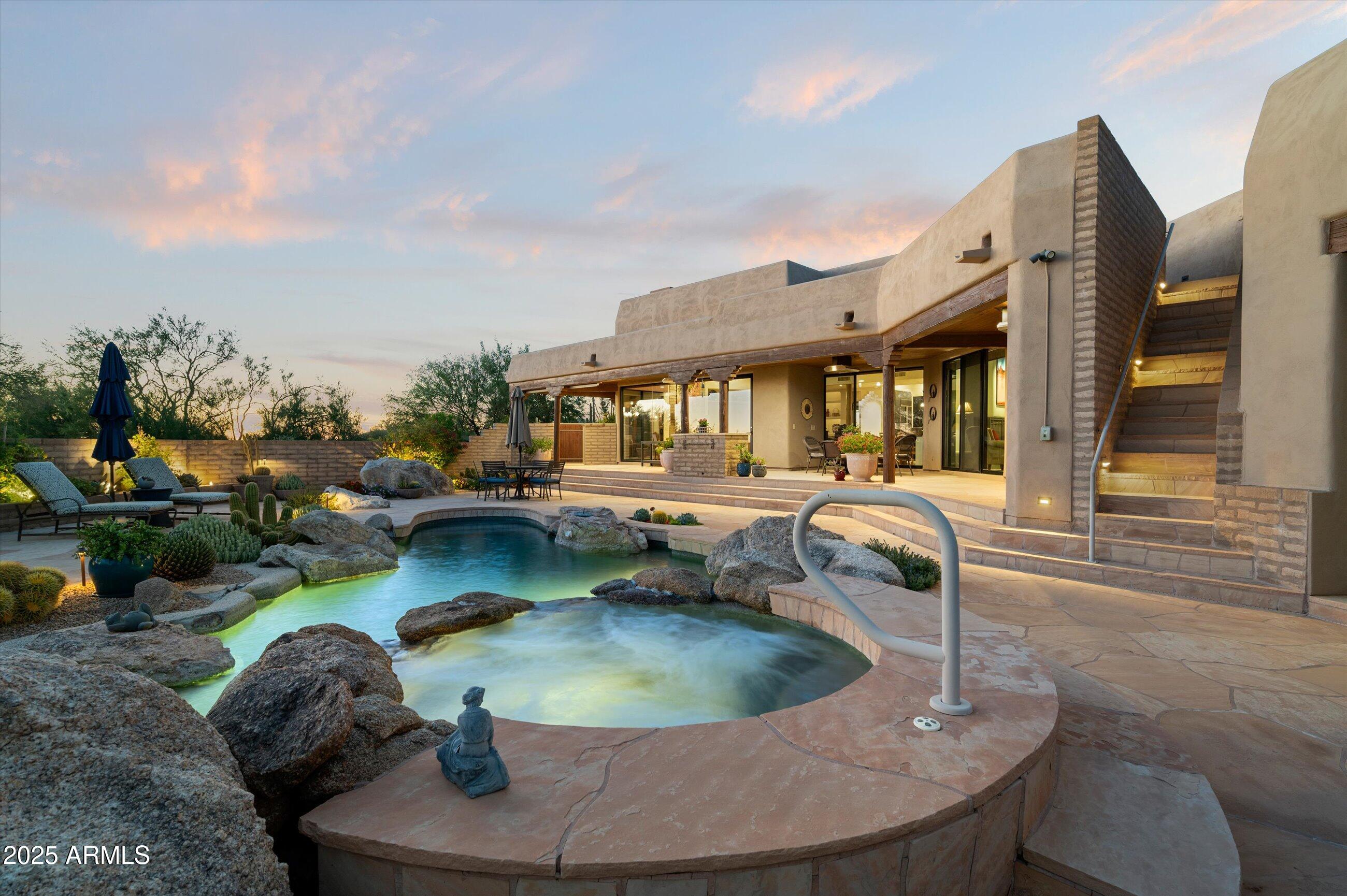 Spa at Sunset