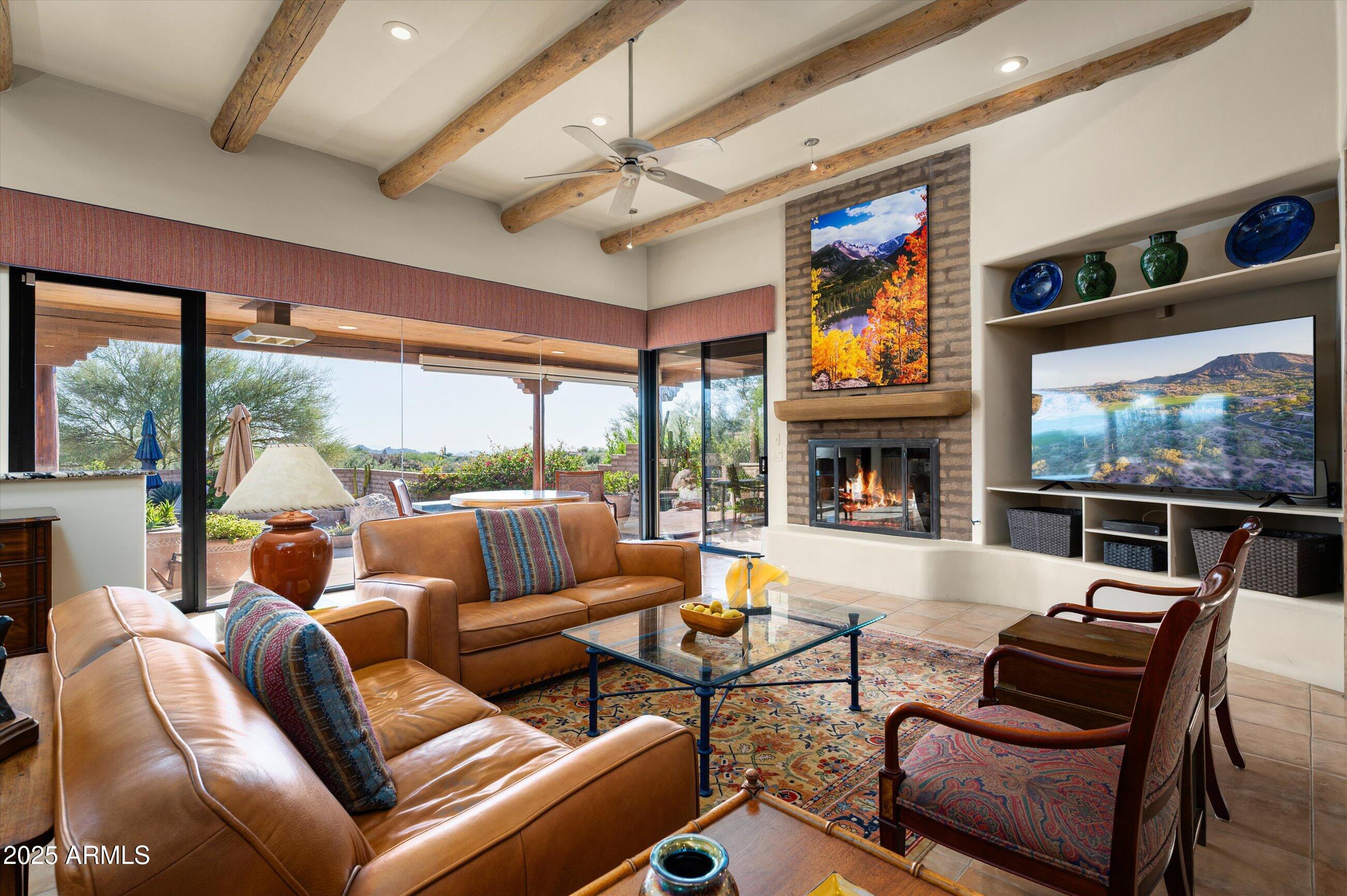 9301 East Bajada Road Scottsdale, AZ 85262 - Photo 9 of 39 LGreat Room w/Fireplace