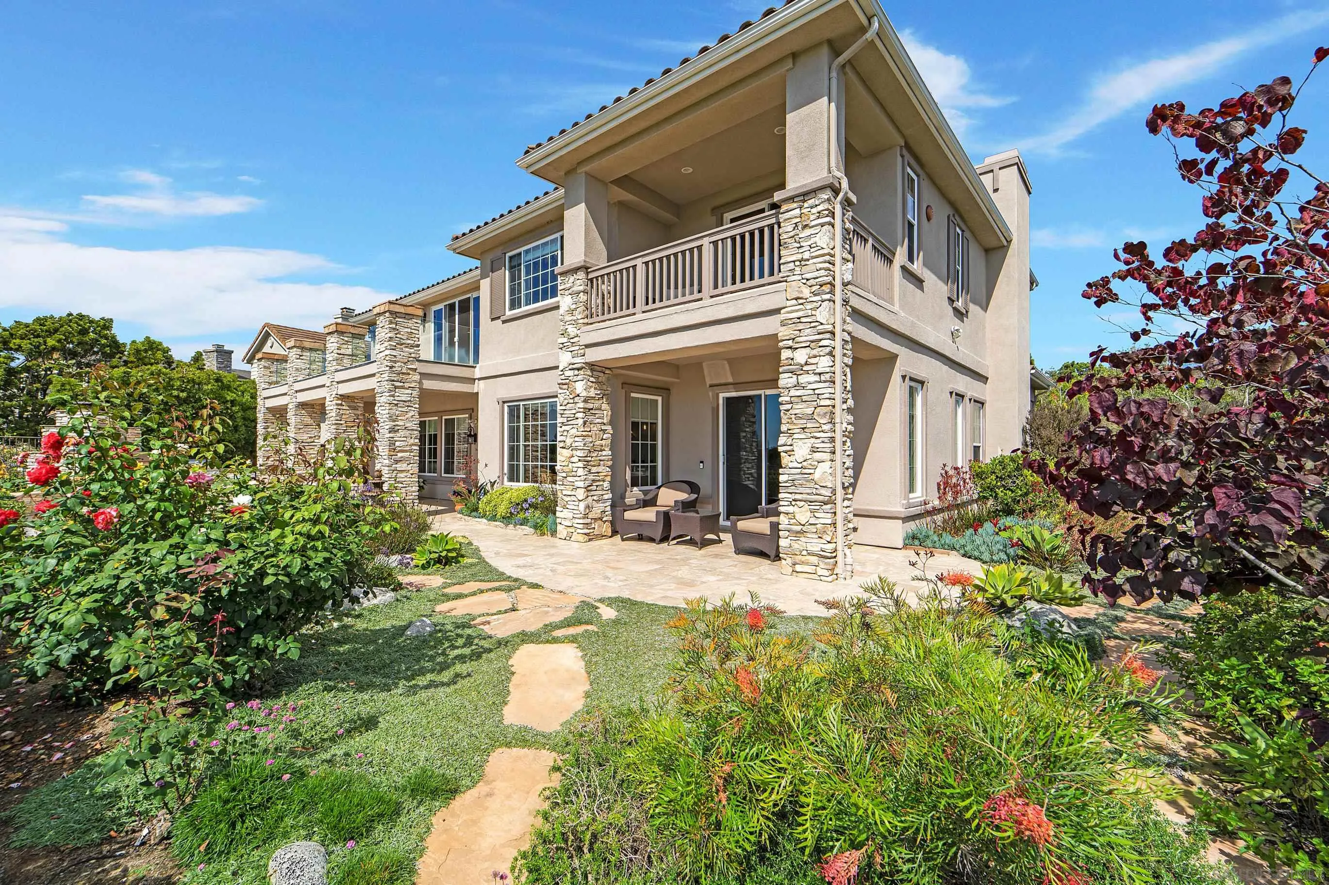 698 Cypress Hills Drive Encinitas, CA 92024 - Photo 44 of 67 a view of a house with backyard porch and sitting area