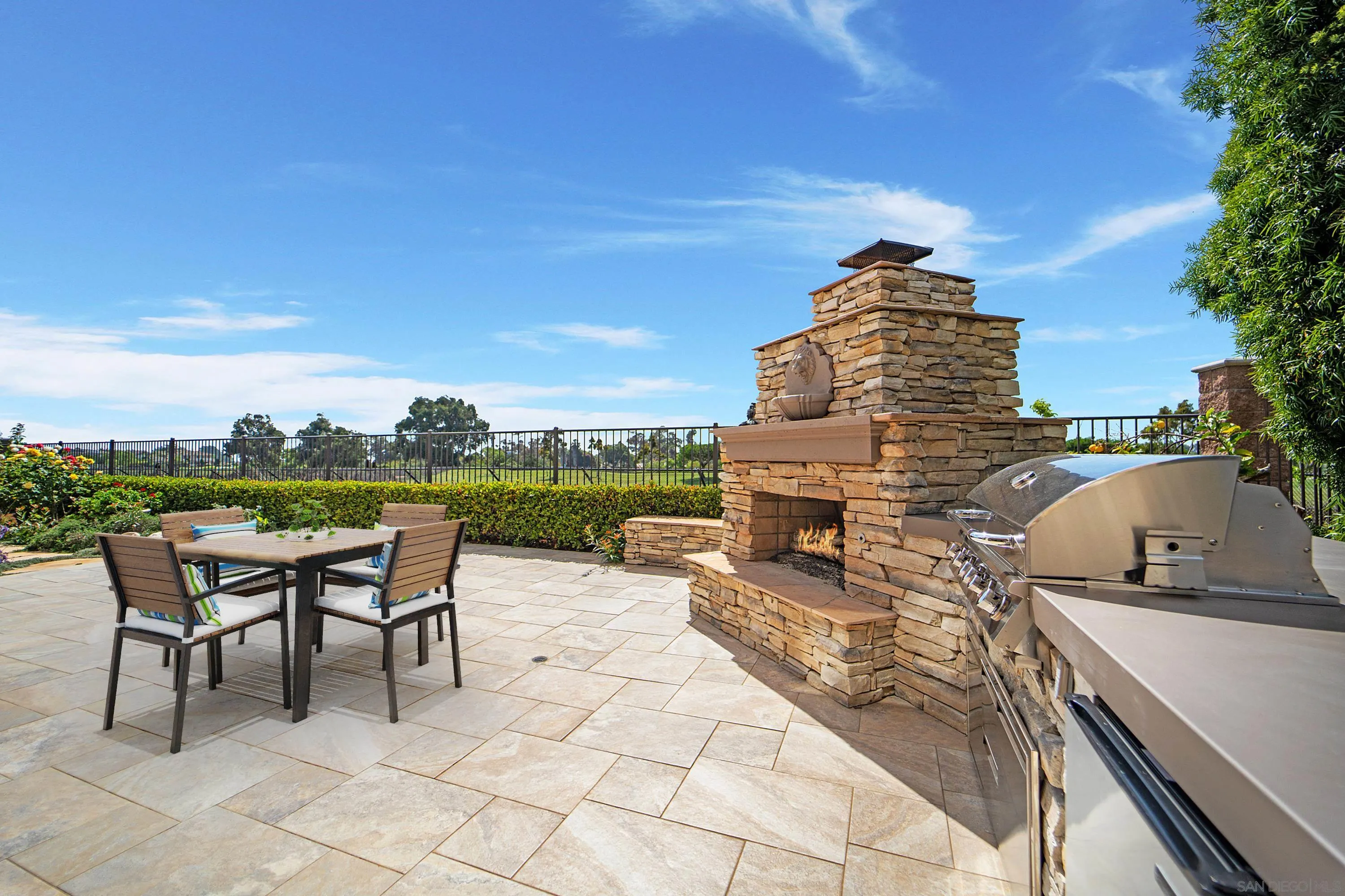 698 Cypress Hills Drive Encinitas, CA 92024 - Photo 45 of 67 a view of a terrace with sitting area