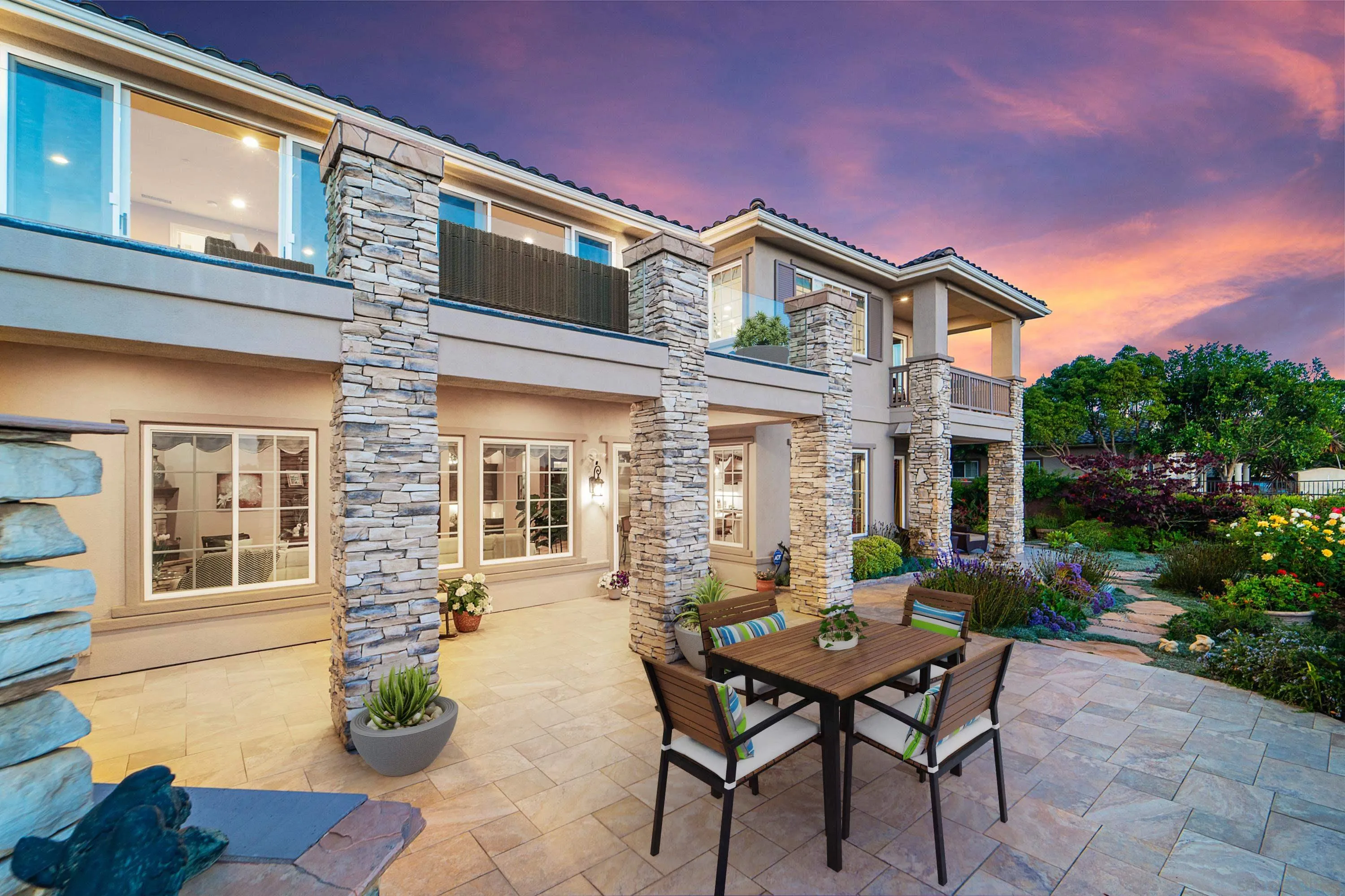 698 Cypress Hills Drive Encinitas, CA 92024 - Photo 48 of 67 a view of a house with a backyard
