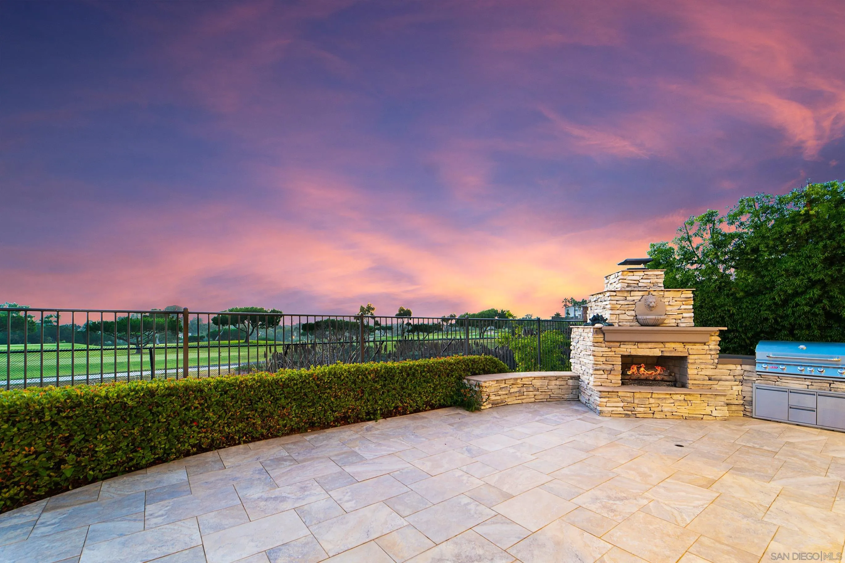 698 Cypress Hills Drive Encinitas, CA 92024 - Photo 50 of 67 a view of a garden with a house in the background