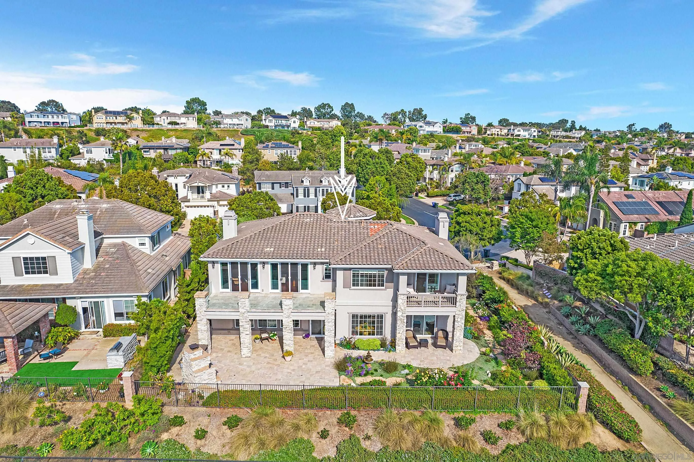 698 Cypress Hills Drive Encinitas, CA 92024 - Photo 58 of 67 a view of a city with tall buildings