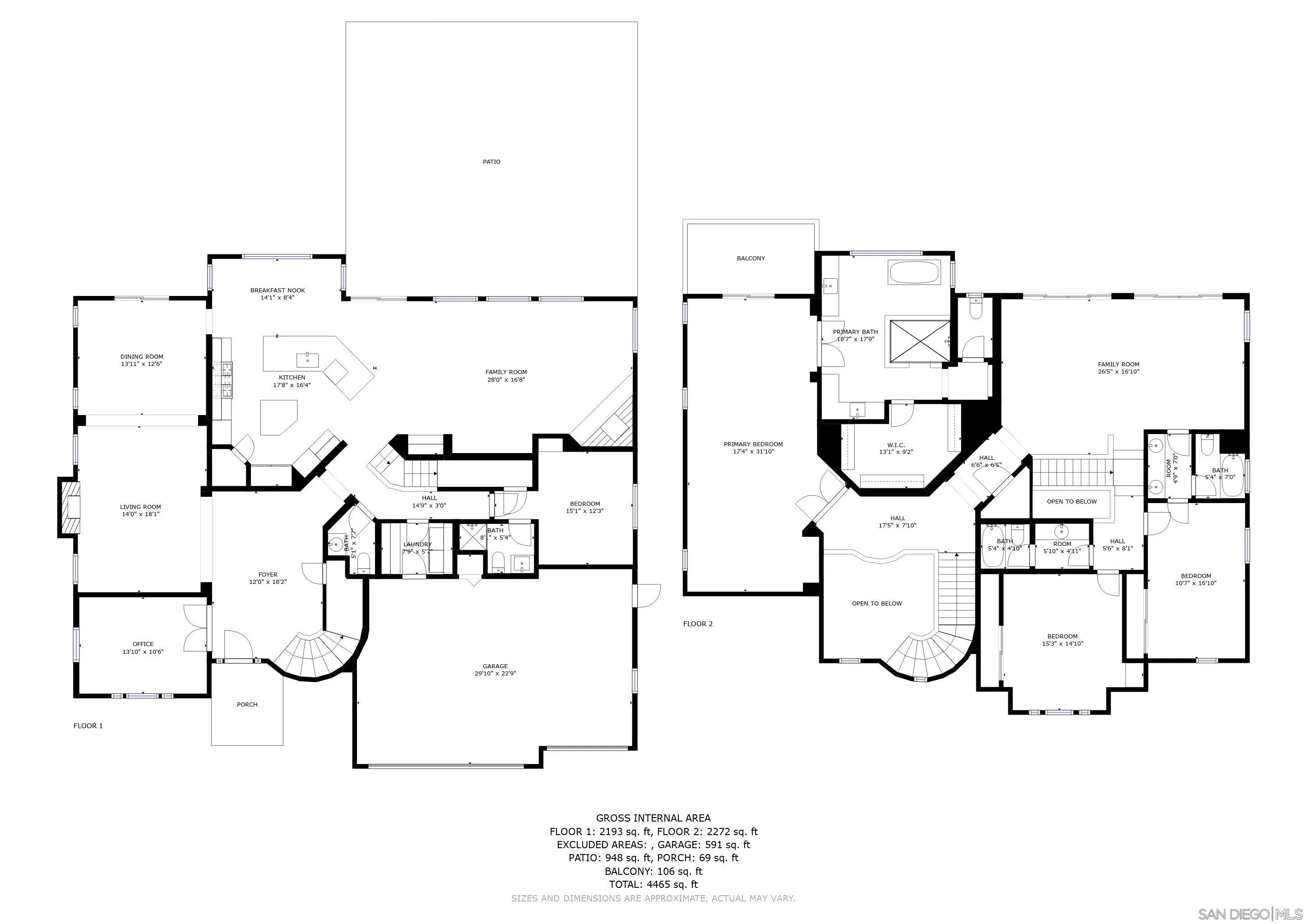 698 Cypress Hills Drive Encinitas, CA 92024 - Photo 67 of 67 a picture of a person on a floor plan
