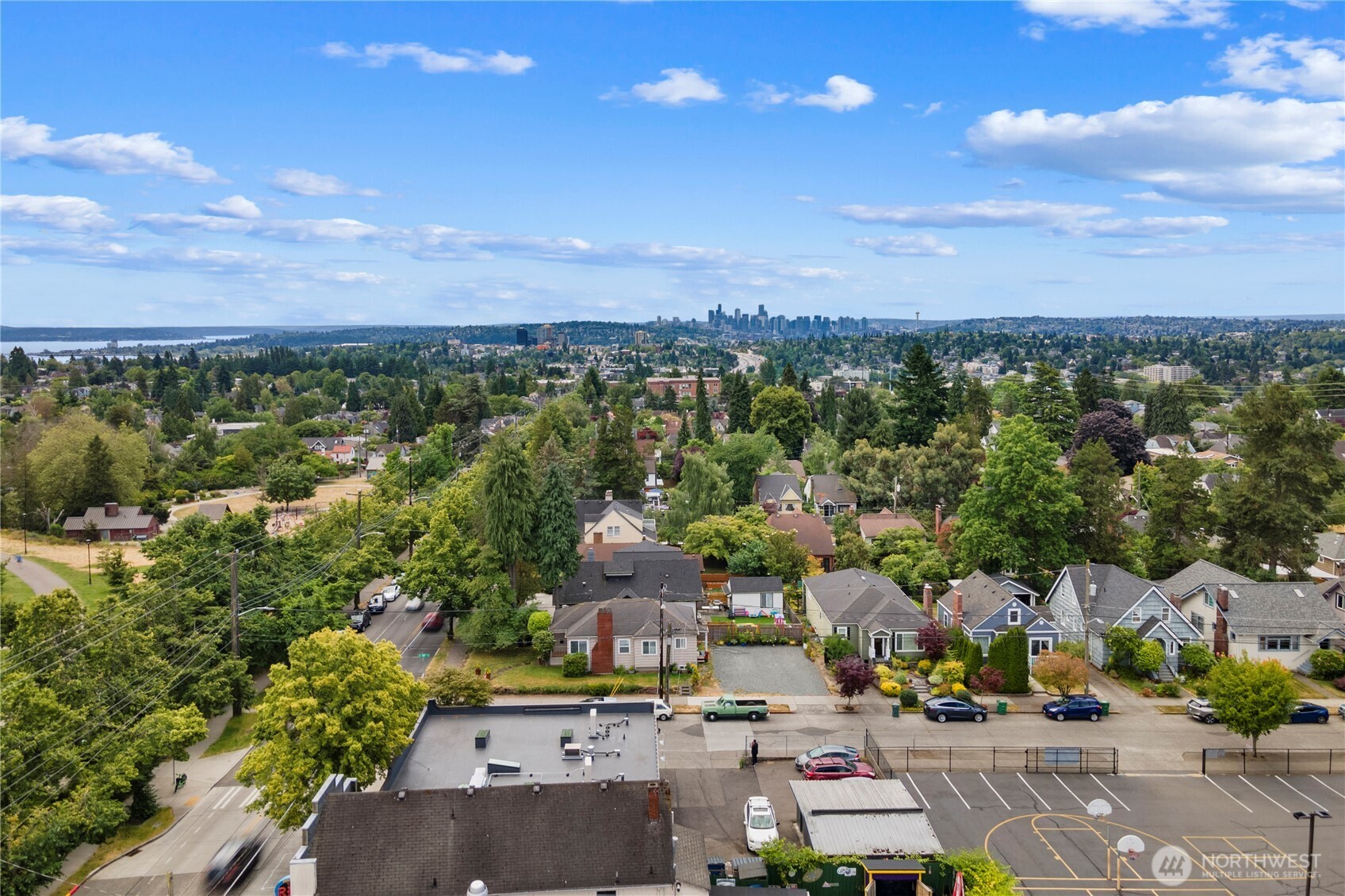 8521 Roosevelt Way Northeast Seattle, WA 98115 - Photo 6 of 18 an aerial view of a city