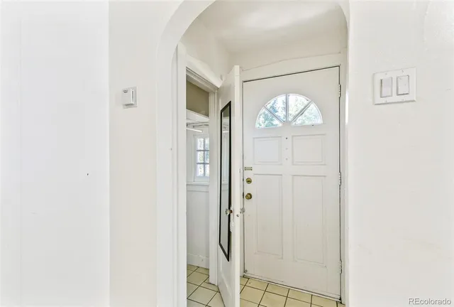 a view of an entryway