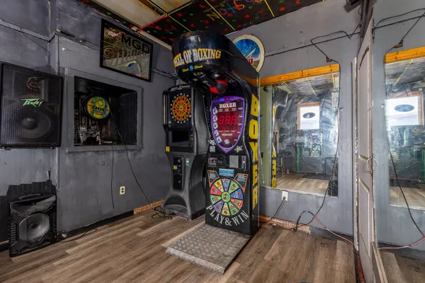 a view of a storage & utility room