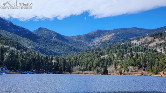 a view of balcony with wooden floor and fence