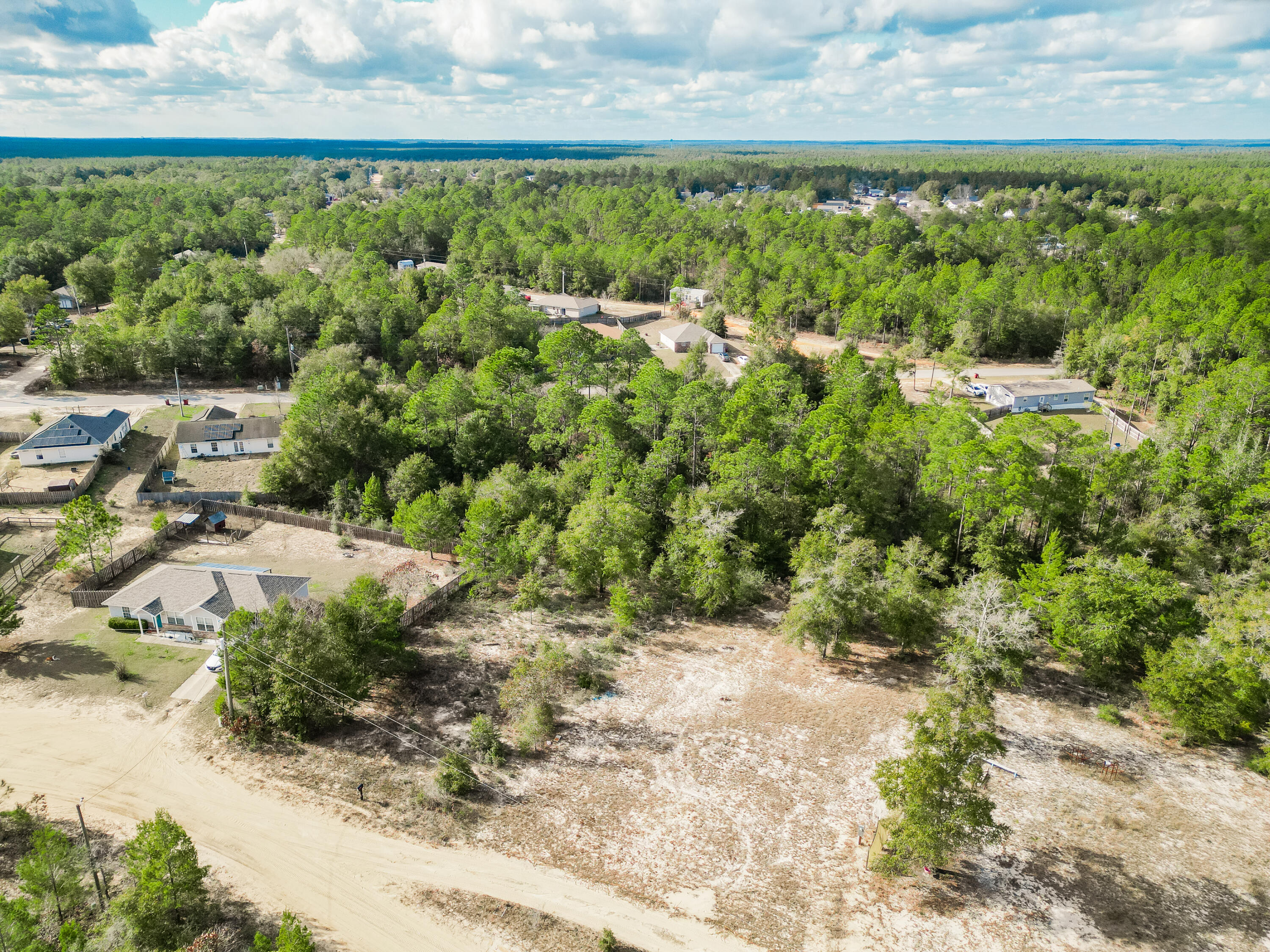 4712 Canary Way Crestview, FL 32539 - Photo 9 of 17 a view of a yard with plants