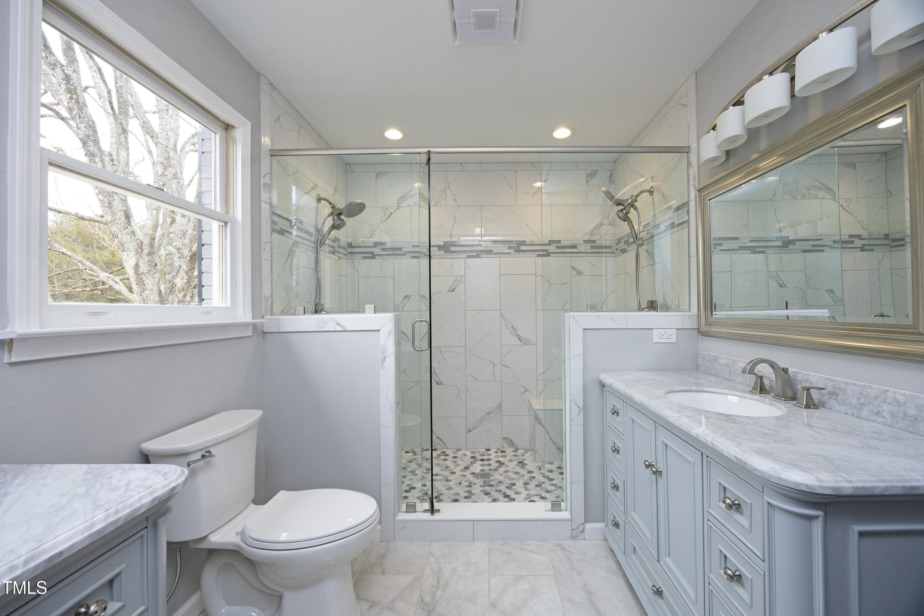 4713 Zebulon Road Zebulon, NC 27597 - Photo 23 of 37 Primary Bath with Dual Shower