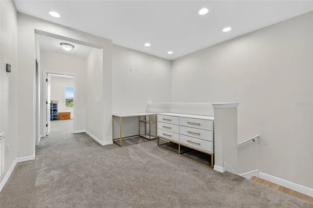 wooden view of an empty room