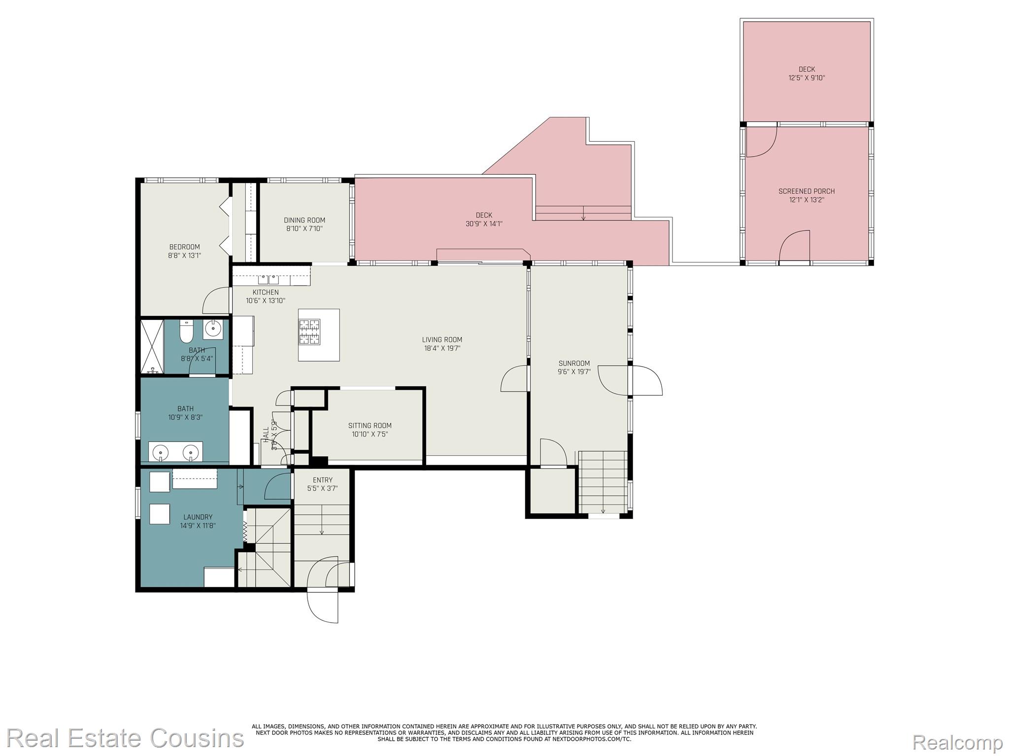 1734 Forest Road Harrison, MI 48625 - Photo 30 of 31 View of room layout