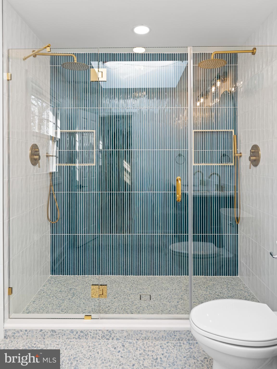 972 Roeloffs Road Yardley, PA 19067 - Photo 34 of 64 a bathroom with a shower and a toilet