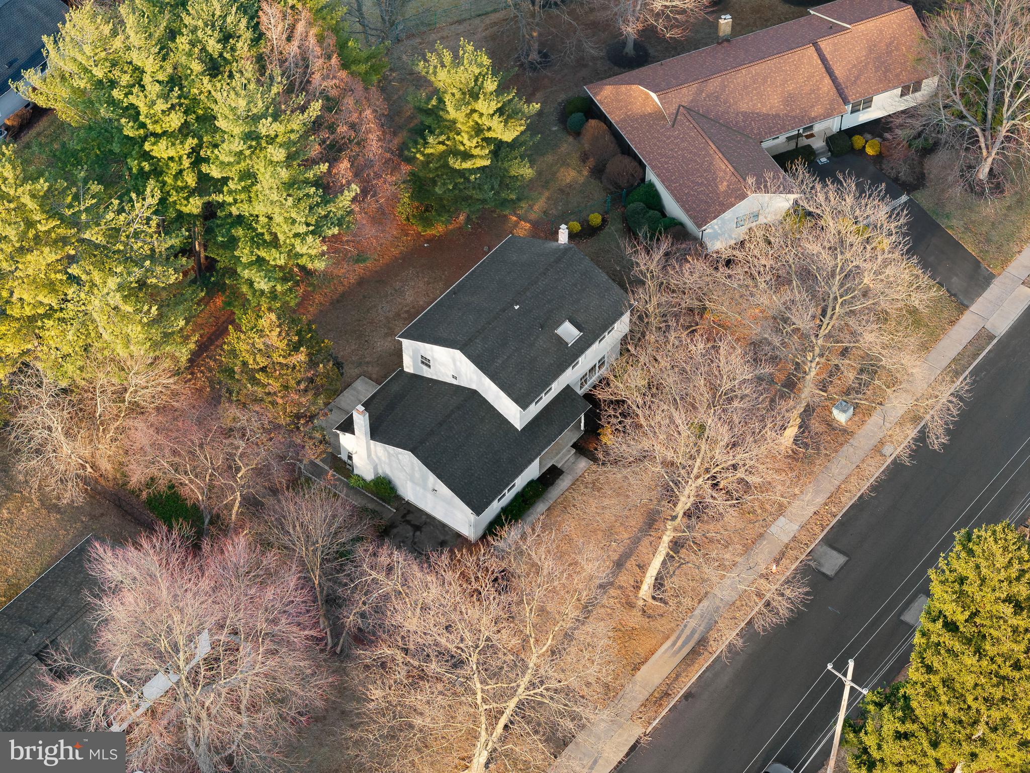 972 Roeloffs Road Yardley, PA 19067 - Photo 61 of 64 an aerial view of a house with a yard