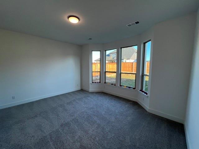 1407 Cartona Road Fate, TX 75087 - Photo 17 of 21 Carpeted room with a curved wall featuring a bay window assembly