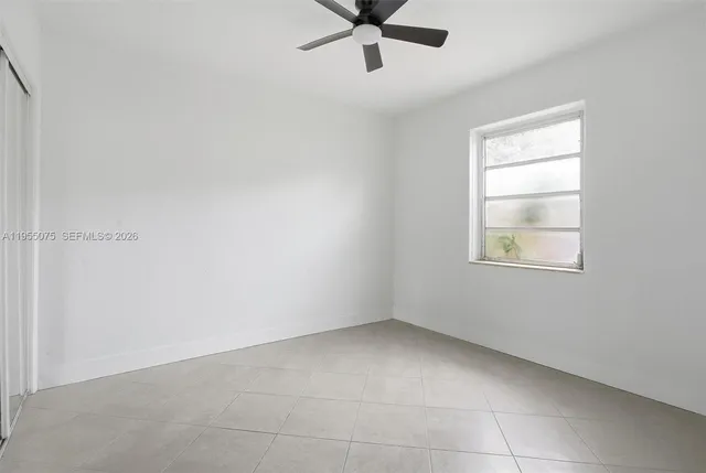 a view of empty room
