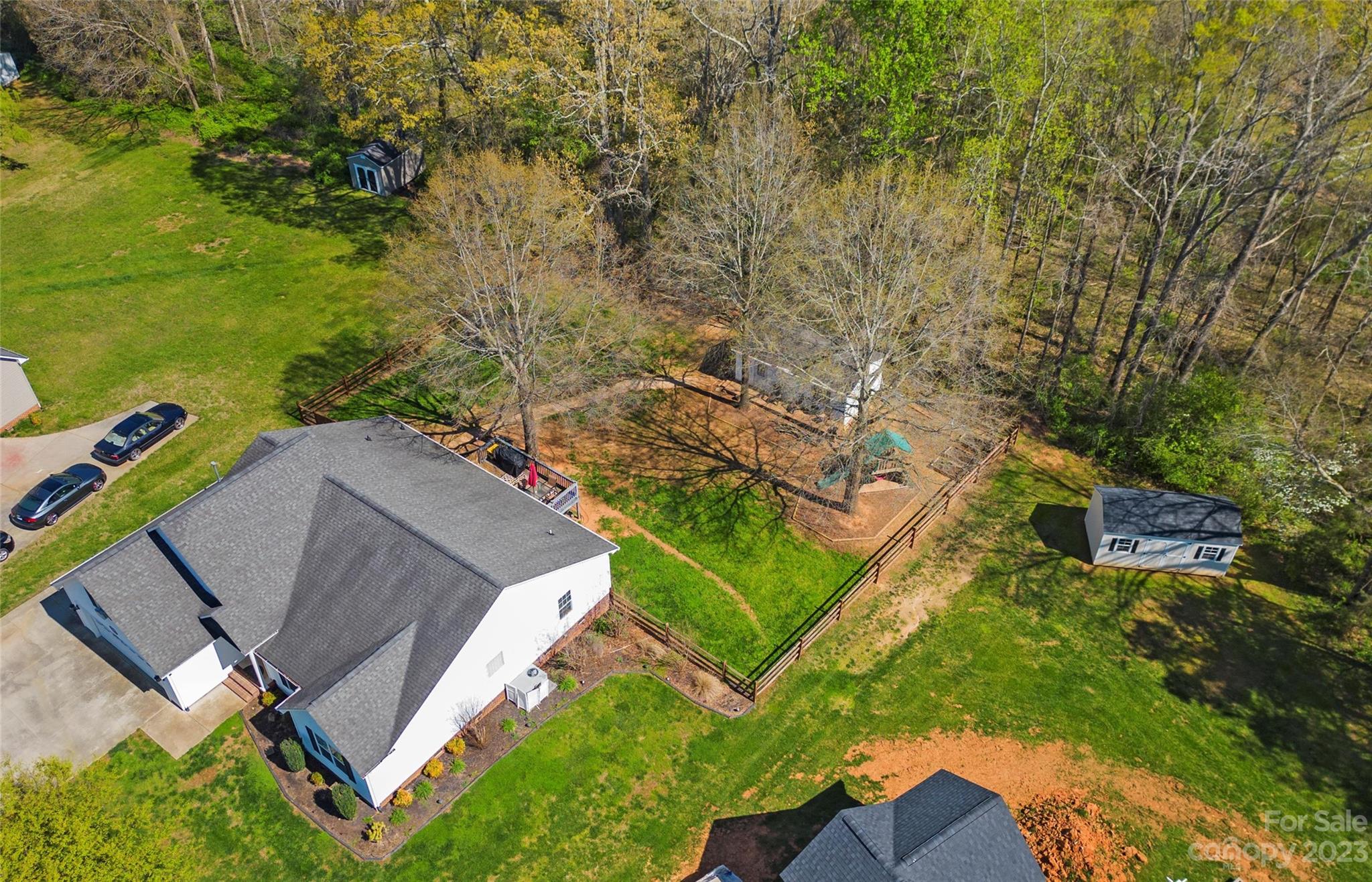 614 Maple Ridge Circle Salisbury, NC 28147 - Photo 44 of 46 an aerial view of a house