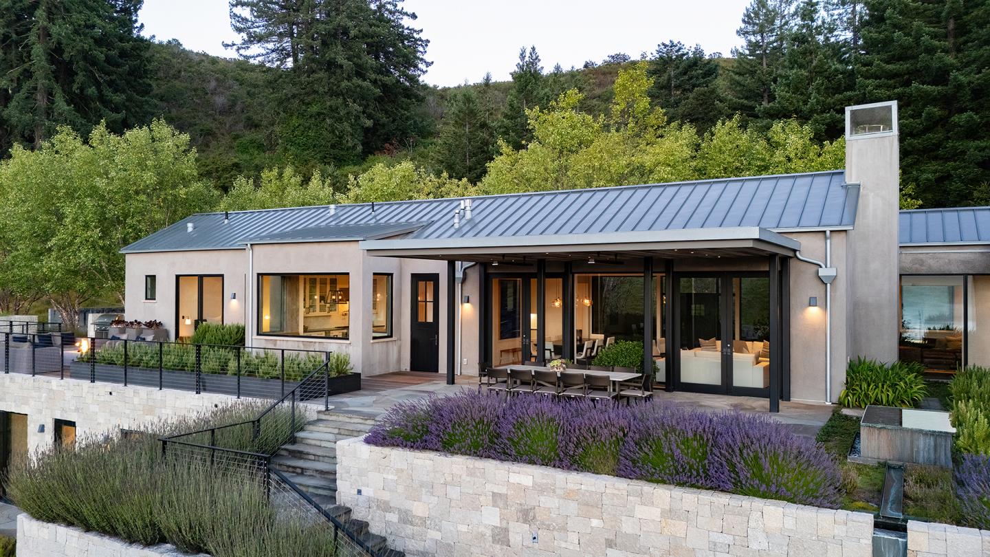 19 Rancho San Carlos Road Carmel, CA 93923 - Photo 2 of 30 a view of a house with garden and sitting area