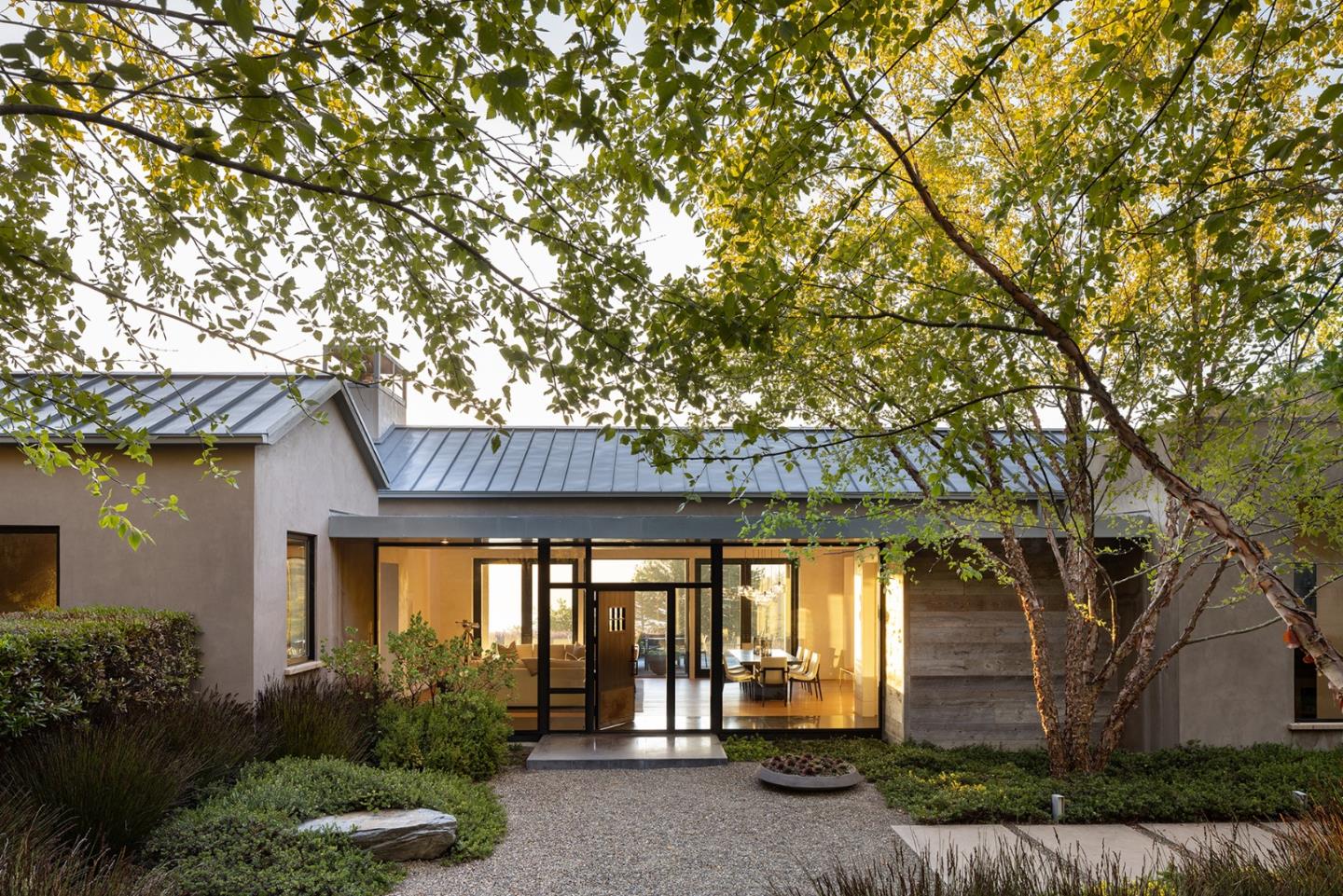 19 Rancho San Carlos Road Carmel, CA 93923 - Photo 3 of 30 front view of a house with a trees