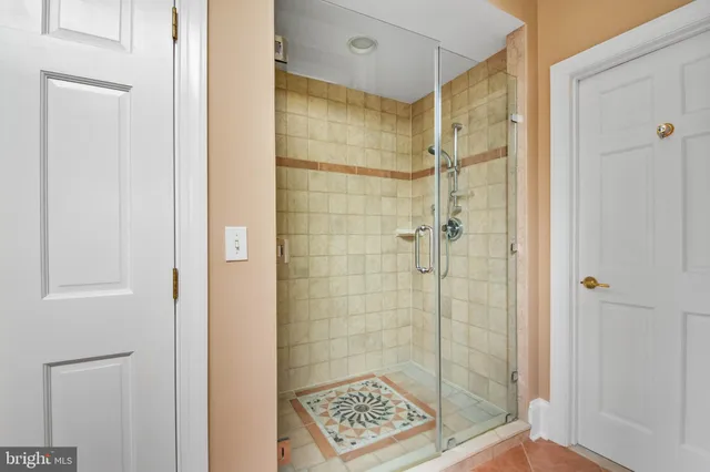 a view of walk in closet with white walls