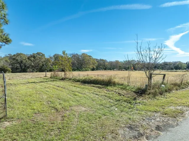 a big yard with lots of green space