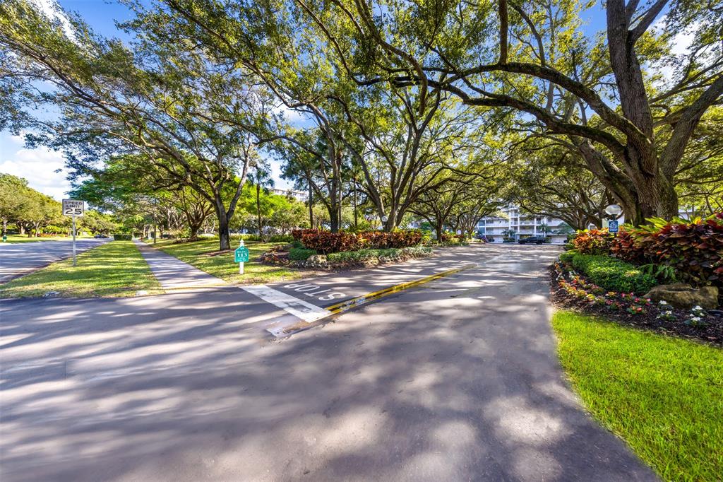 3520 Oaks Way, Unit 406 Pompano Beach, FL 33069 - Photo 32 of 32 a view of yard with tree