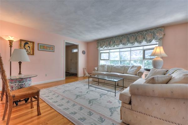 6 Hancock Road Needham, MA 02492 - Photo 4 of 19 a living room with furniture and a table