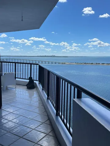 a view of city from balcony